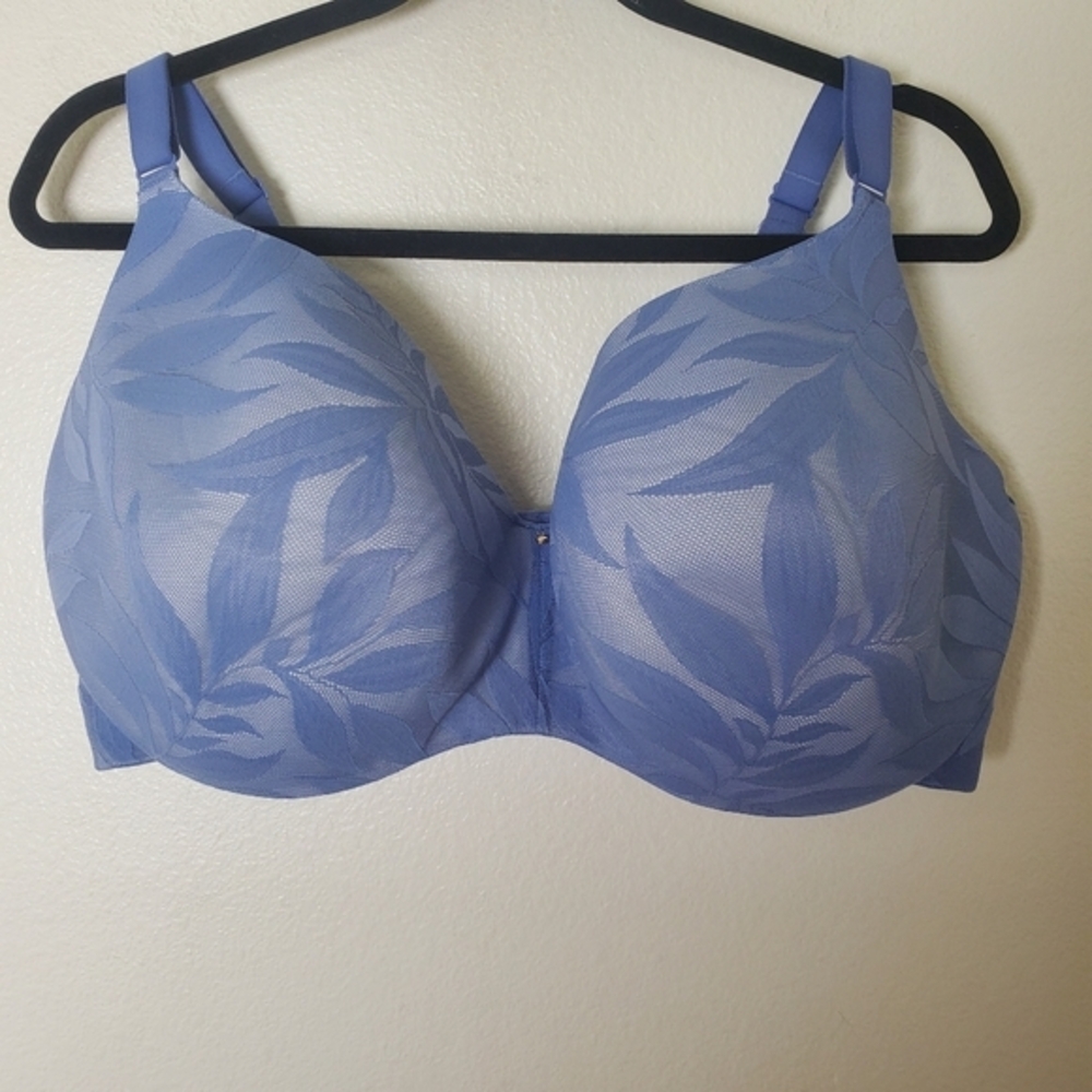 42H Cacique Lane Bryant Invisible Lace Backsmoother Balconette Underwire Bra‎ - Picture 12 of 12